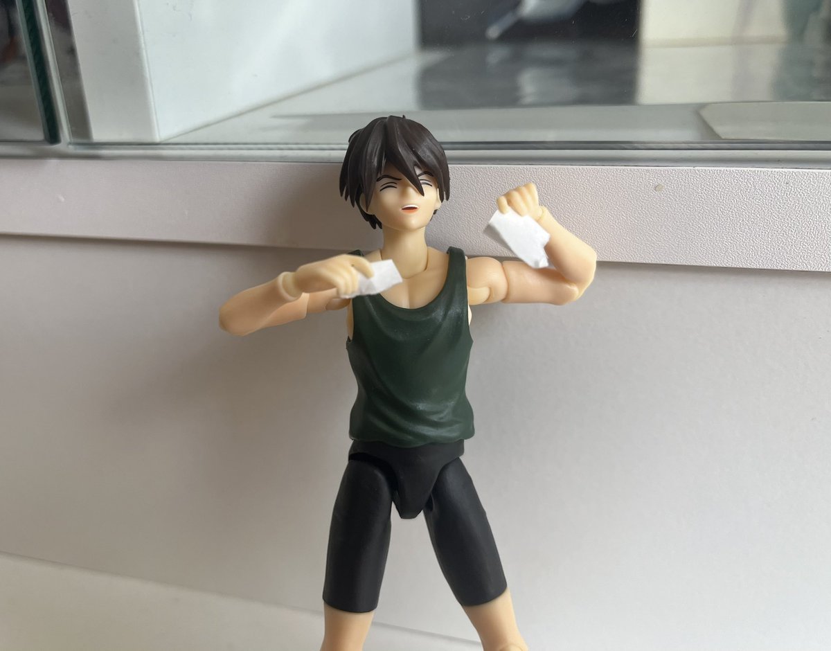 akahananasi's tweet photo. 笑顔で破るド畜生ヒイロ https://t.co/lu8xjSErwr