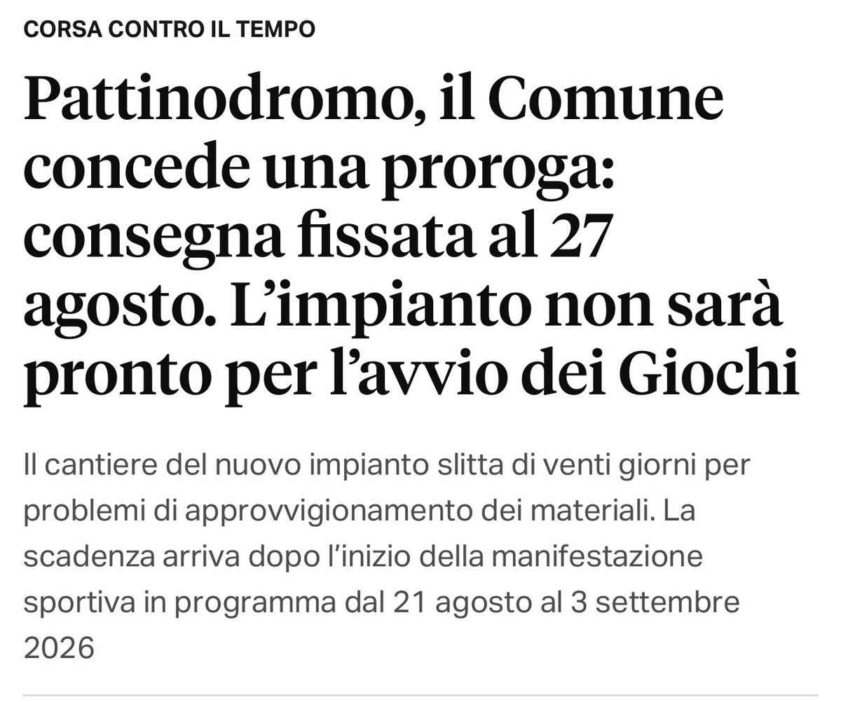 ardigiorgio's tweet photo. Giochi del mediterraneo 2026 https://t.co/DrWGyoJlYL