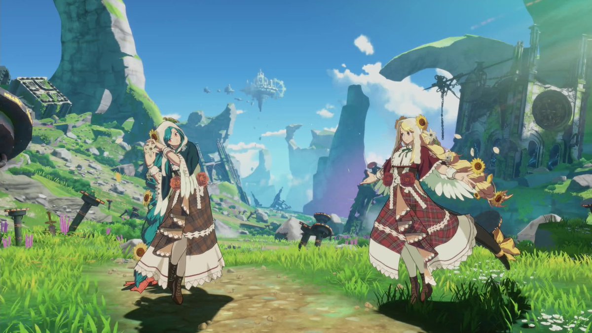 GUILTYGEAR_PR's tweet photo. #GGST ブレイジングパス 「Duel 2 アンニュイ プロトコル」の報酬の一部をご紹介！

【クイーン・ディズィー アウトフィット】
BPレベル70（プラス報酬）　「カントリー」

開催期間終了：9月17日 16:00まで
リワード受取期限：9月23日 16:00まで
※開催期間終了後もリワード受取期限までLV購入は可能となります。

▼ブレイジングパス 「Duel 2 アンニュイ プロトコル」の詳細はこちら
https://t.co/1JZAenhDVV

#ギルティギア