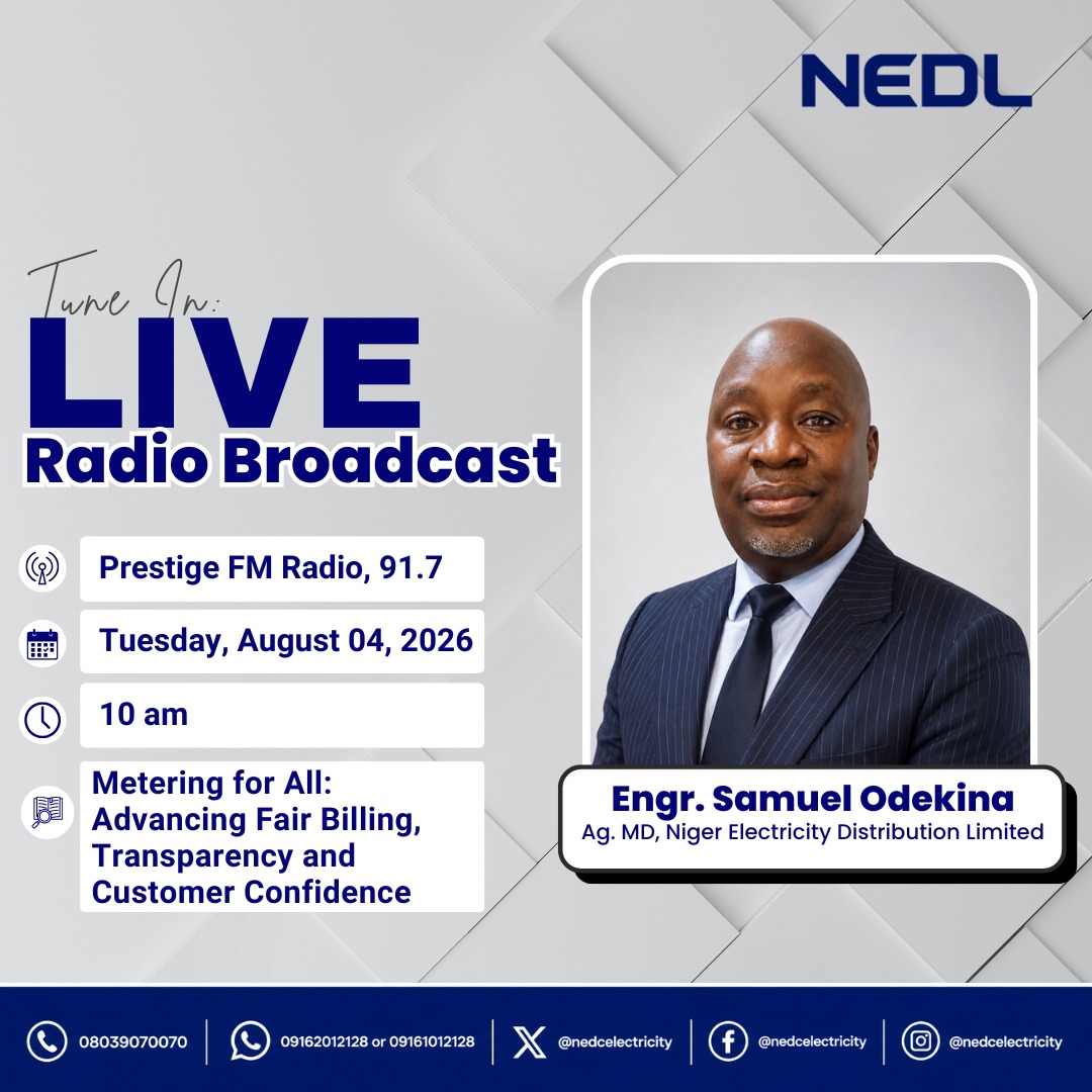 aedcelectricity's tweet photo. How does metering ensure fair billing? 
Tune in and find out.

#PowerTalks
#NEDL
#PoweringProgress https://t.co/hIRphciW93