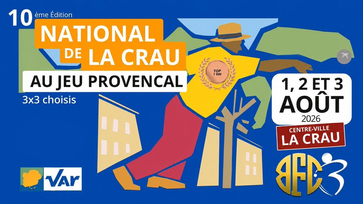 lionel_zanet's tweet photo. Demi-finale TERRENO vs TORRES : National Jeu Provençal de La Crau 2026 👉️ https://t.co/PPyXBr7bWM
#JeuProvençal #NationalLaCrau #BoulistenauteTV #LaCrau #VilleDeLaCrau #BouleFleurieCrauroise #LeVar #Provence #LaLongue #SportTraditionnel https://t.co/x04yY2xlRa