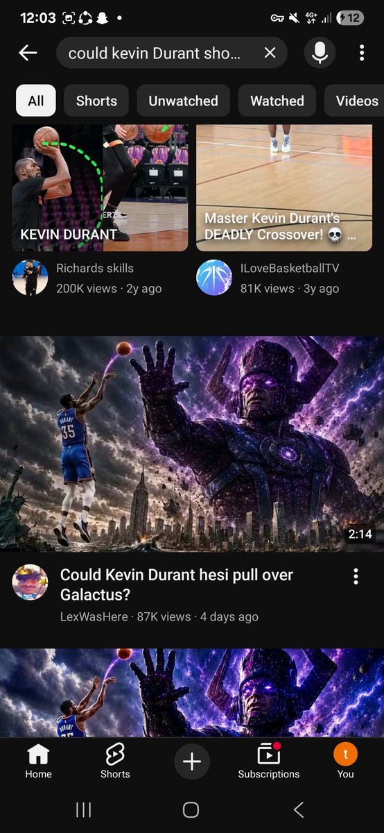 unckoko's tweet photo. "Could Kevin Durant-"
YES! Yes he could https://t.co/1YKGQu28wv
