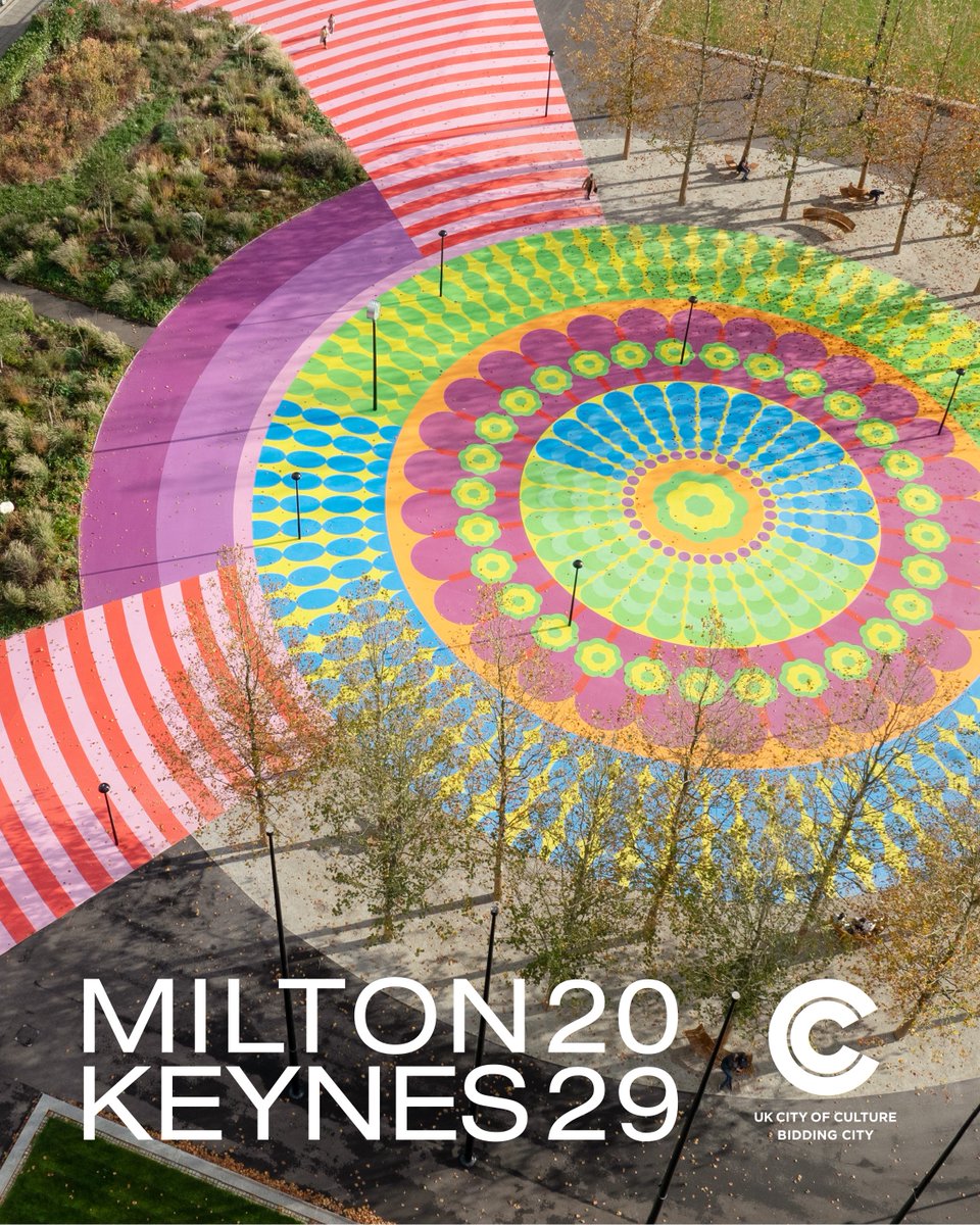 GetAroundMK's tweet photo. πΆπ΄ Active travel helps people discover Milton Keynes' culture, communities and green spaces.
We'd love to see walking, wheeling and cycling at the heart of the city's UK City of Culture 2029 bid.
π https://t.co/MxZsyaKXCi
#MK2029 #CityOfCulture2029 #GetAroundMK https://t.co/hCApgUJOZx