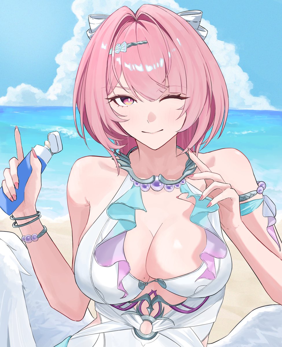 openiumu0929's tweet photo. 「日焼け止め塗ってくれないかな」
#レミエール　＃zzzero https://t.co/HLNQ0KHXns