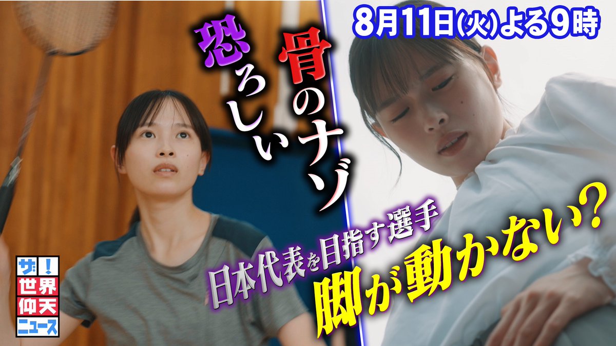 gyoten_ntv's tweet photo. ＼🎥予告動画公開！／

📆8月11日(火)よる9時
「どん底から這い上がった不屈の女性のストーリー」
▷▶︎https://t.co/6THmSDvlcu

#仰天ニュース MC：笑福亭鶴瓶
レギュラー：松島聡(timelesz)
ゲスト：八木勇征(FANTASTICS)  河合紫乃  ハライチ  本田望結 https://t.co/9yIB9R8BqM