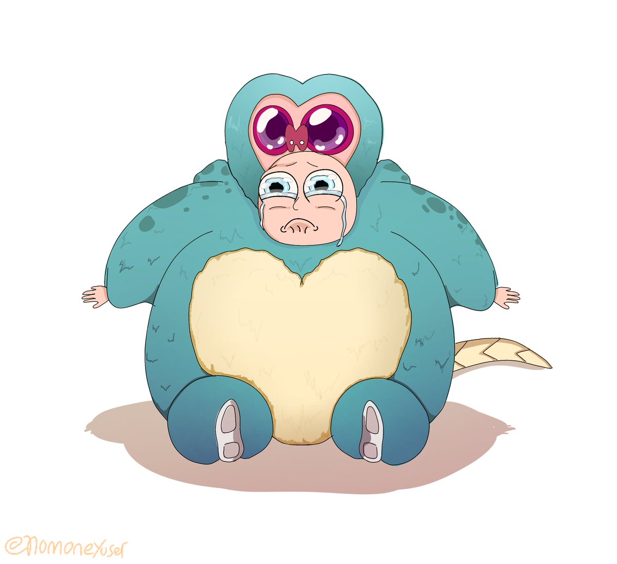 Veepersonill's tweet photo. I remember i was in tears when Rick killed Beebo. Btw, No Beebo was harm for that costume.

#rickandmorty #Mortysmith #primemorty https://t.co/Th5Nc7BaGH