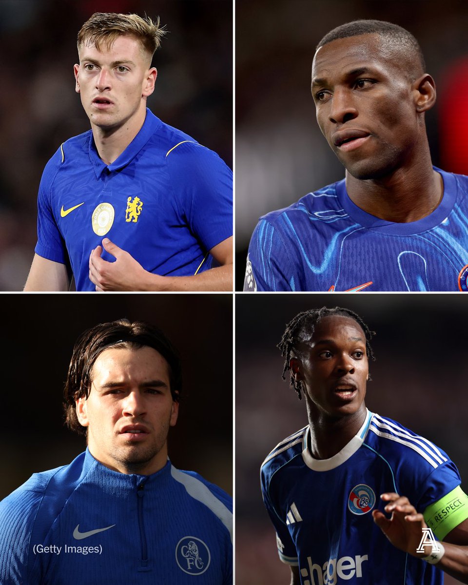 TheAthleticFC's tweet photo. Chelsea now have six strikers in the senior squad following Danny Welbeck’s transfer, and they intend to have half as many going into the season.

Joao Pedro is going nowhere and is being given a new deal, as The Athletic reported.

Liam Delap is one of the players most likely to go. He joined from Ipswich Town for £30million last summer, but the club are looking for a fee in excess of that.

Nicolas Jackson is valued at £65m and is liked by Aston Villa, while the asking price for Marc Guiu is £25m. All three have interest from clubs in England and abroad.

Emmanuel Emegha, currently recovering from a hamstring injury, is not assured of his role yet.

🔗 https://t.co/rhvhoY5tdA