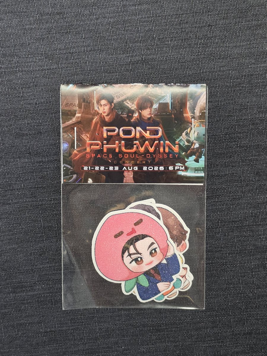 NEMALAisHAPPY's tweet photo. มารับน้องๆกลับบ้านกันน๊า กลัวเหลือ🥹

🌌💫🚀 Giveaway for #pondphuwin Space Soul-dyssey concert 

🗓️ 21 & 23 Aug 2026 (2 days)
📍 Impact Arena
⏰️ TBA

🎧 #permpoon Mini Keychain 15 ae/day
🪐 PPW Mini Keychain 15 ae/day
🌟 PPW (die-cut) Sticker 25 ae/day

🐻♥️🐼 Super Special!! PPW Keychain only 3 ae/day (with a small mission 😬🍑🤟) 

💞 please RT & show this tweet 💞

Kindly DM for exchange ☺️

#ปอนด์ภูวินทร์ 
#ppnaravit #phuwintang