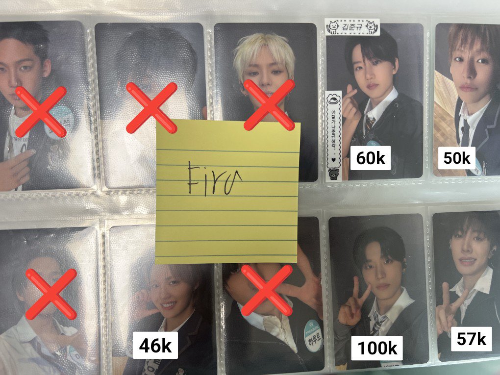 joonnkyu's tweet photo. wts want to sell
pc treasure follow event 
[ ready kr 🇰🇷 | secured ]

junkyu 60k
jaehyuk 50k
doyoung 46k
jeongwoo 100k
junghwan 57k

✅ bersih kr
❌ tax 6k/pc
❌ pack &amp; adm co shopee
📍 go line - jateng ina

lfb jual photocard poca stream uniform 트레저 포카 양도 #ตลาดนัดtreasure https://t.co/AO1sXYUh8T