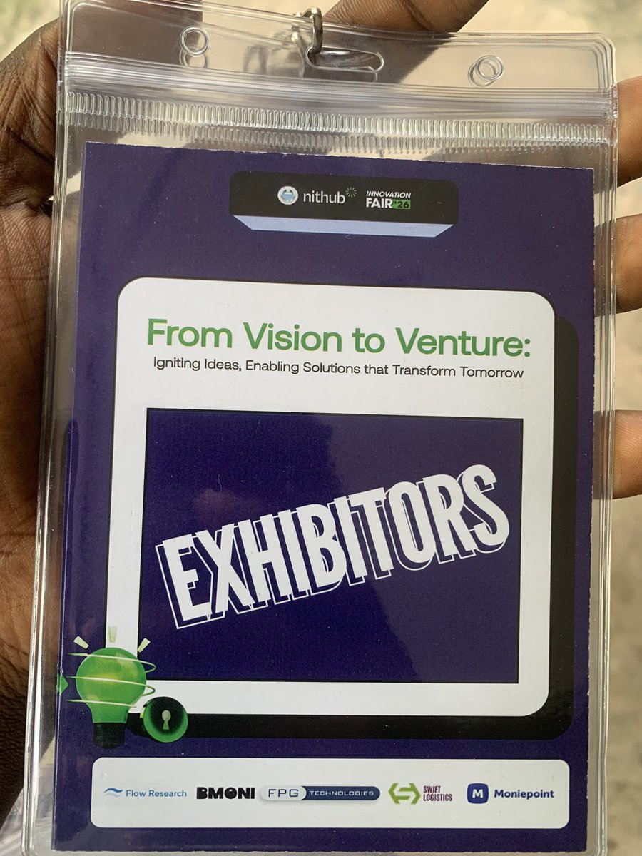 dontjeffit's tweet photo. Snaps from the Nithub Innovation Fair. 🧡

Three days of meeting amazing people, learning from great conversations, and connecting with founders building really cool things.

Grateful to have been part of the maiden edition. Snaps from the Nithub Innovation Fair. 🧡 https://t.co/Qe90PpWZrq