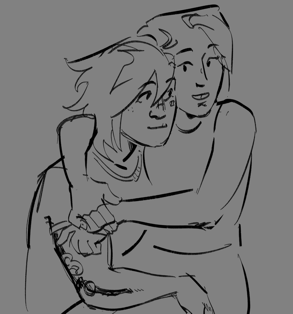 galileosBeast's tweet photo. i like when theyre clingy https://t.co/QhRCobl5hP