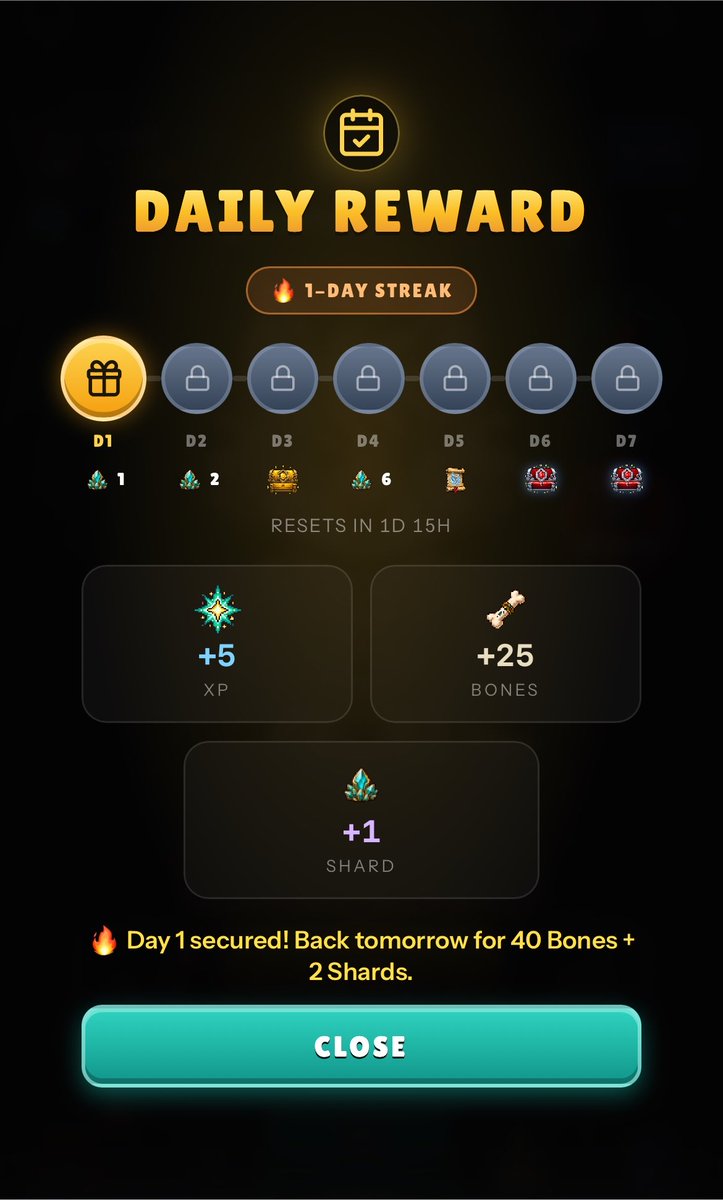 0xtcrypt's tweet photo. Finally gave Wolfage on @wolfswapdotapp a try today.

Claimed my Day 1 daily streak ✅
Won my first battle 🏆

It’s a nice little addition to the aggregator. Instead of just swapping, you’ve got something fun to check in for every day.

Curious to see how far I can level up my Wolfie.