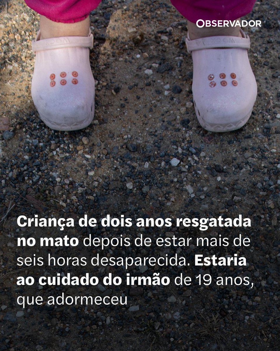 observadorpt's tweet photo. “À chegada do socorro encontrava-se deitado, calmo, consciente e aparentemente tranquilo, no entanto, um pouco desidratado”, referiu o comandante dos bombeiros voluntários de Vila Franca de Xira, Pedro Carolino.

#Criança #Resgate #VilaFrancaDeXira https://t.co/kFhj7fFiO5