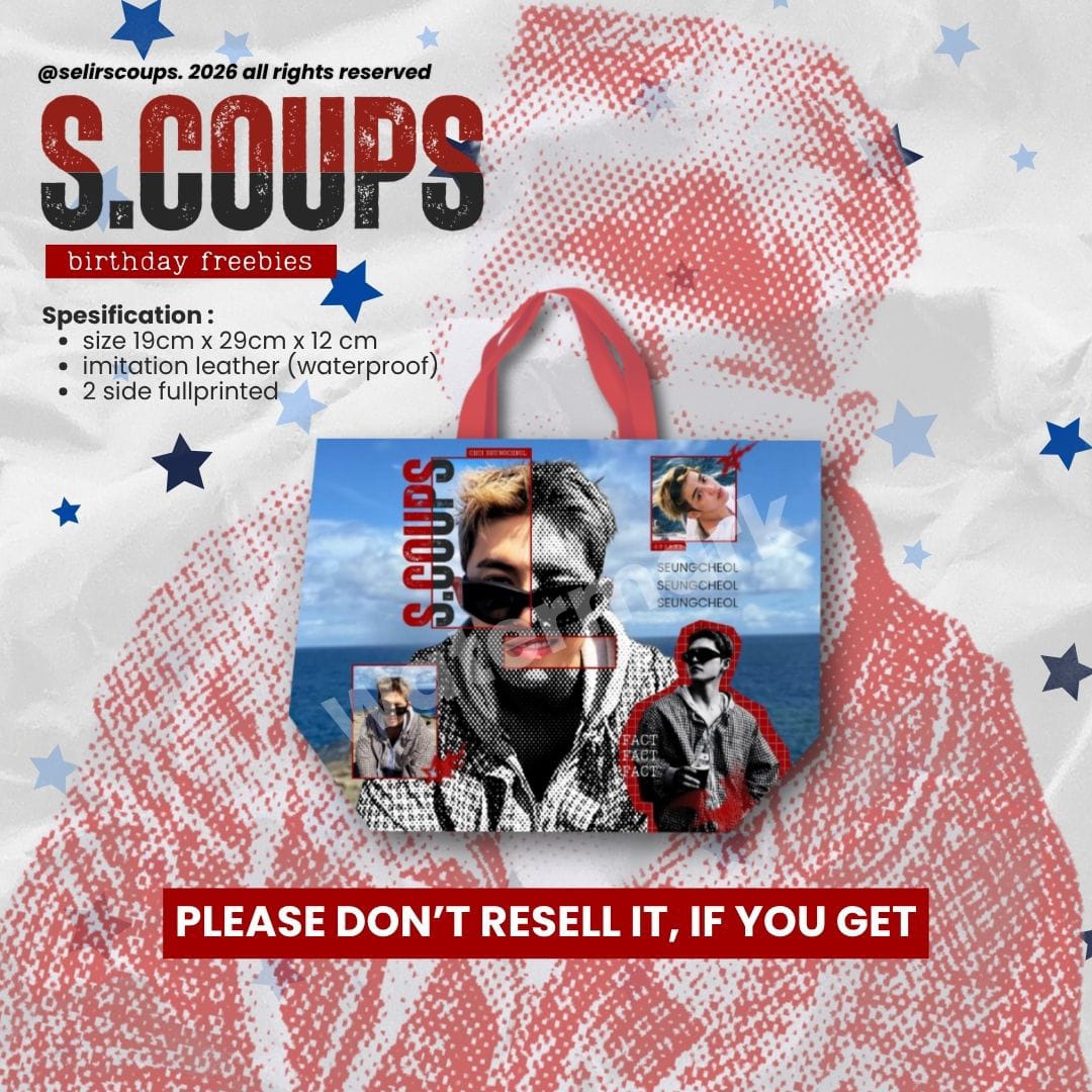 selirscoups's tweet photo. 𝙎.𝘾𝙤𝙪𝙥𝙨 𝘽𝙞𝙧𝙩𝙝𝙙𝙖𝙮 𝙁𝙧𝙚𝙚𝙗𝙞𝙚𝙨 𝙗𝙮 @selirscoups 

✩ RT &amp; Like appreciated
✩ IDR 9.588 (no refund)
✩ VERY LIMITED QTY🙇‍♀️
✩ for CARATS &amp; COUPSRANG ONLY
✩ PLEASE DON'T RESELL !!
✩ Link will available at 08.08 12.00 WIB
🔗https://t.co/6rhJrs6wN1

Goodluck 💫 https://t.co/YQ4PXX3Rjg