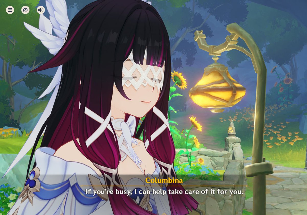 Fertilizering's tweet photo. How come Columbina have two interaction for Sandrone's tea party? Each interaction also took place on their respective home? AND THEYRE TALKING AND IMAGINING LIKE THEYRE ABOUT TO LIVE TOGETHER Omfg I dont want to go deeper into #sandbina ship theyre making me sick wtf https://t.co/ejWxusB3Wn