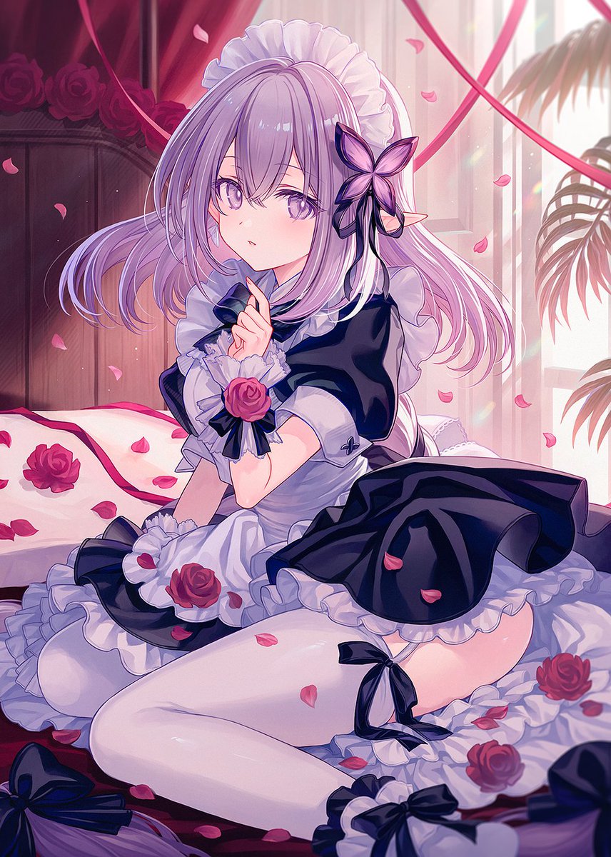 yashiro_seika's tweet photo. メイドキャスちゃん🦋 https://t.co/Y7XM3nywIz
