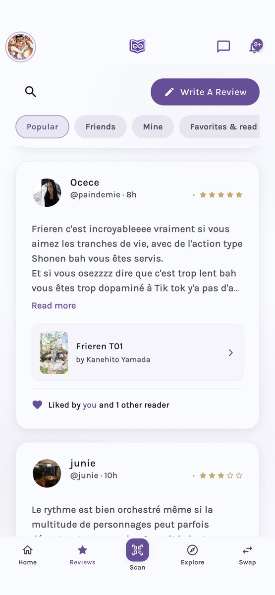 bellekasan's tweet photo. Hello il y’a linqfolio ! C’est tout nouveau, tu peux également discuter avec d’autres lecteurs, faire des reviews, rejoindre des book clubs et échanger des livres avec des personnes près de chez toi 🤍 https://t.co/XCCmoCajE5