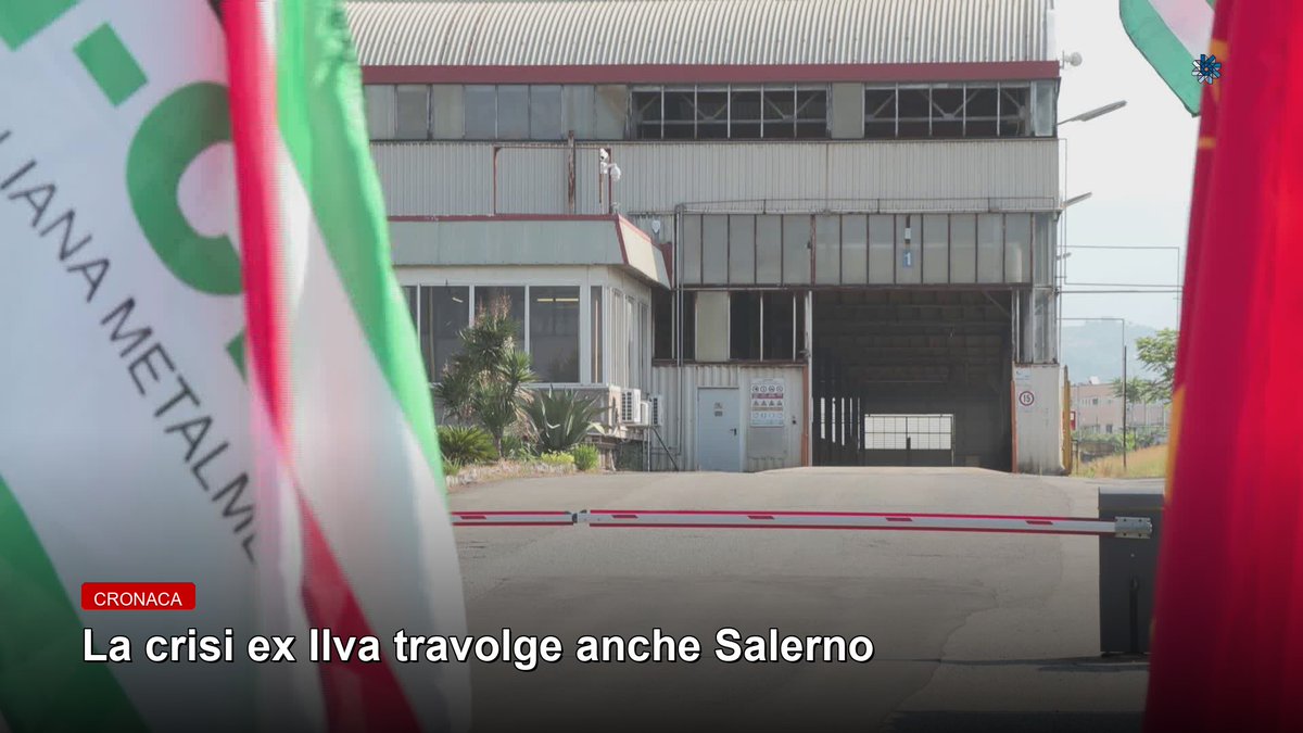 LIRATV's tweet photo. La crisi dell’ex Ilva colpisce anche Salerno: lo stabilimento di via Acquasanta è al minimo storico della produzione e i 40 operai temono per il futuro dopo la decisione della Corte d’Appello di Milano.
👉 Approfondisci sul sito o su Liratv Play
#sciopero #acciaio #exilva https://t.co/TLyJ8IBOpy
