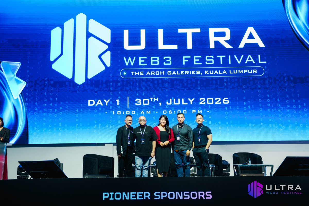 ccacc_hub's tweet photo. Industry leaders came together to exchange ideas and explore the future of Web3.

Our Head, Jonathan Chee (@jonathanc_web3), was invited to join panel discussions at both Malaysia Blockchain Week 2026 (@MalaysiaBCW) and Ultra Web3 Festival (@UltraWeb3Fest), alongside founders and ecosystem leaders from across the industry.

The discussions covered topics including institutional digital asset adoption, capital and liquidity, and the opportunities and challenges shaping the next phase of Web3.

Thank you to the organisers for the invitation and to all the speakers and attendees for the engaging conversations.

We look forward to continuing to contribute to the growth of the Web3 ecosystem.

#MYBW2026 #UltraWeb3Festival #Web3