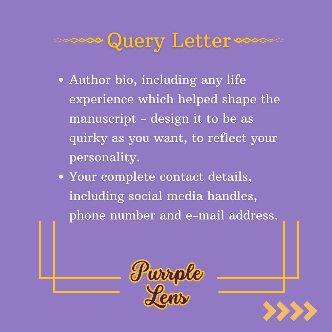 PurrpleLens's tweet photo. ✨ Sharing some dos and don’ts of writing your novel’s pitch. These are guidelines and not a rule of thumb. Always cross-check the agent’s/publisher’s submission process.

#BetaReading #WritingCommunity #PurrpleLens #QueryTrenches #Querying #Synopsis #JacketSummary https://t.co/wHNQUYIQPp