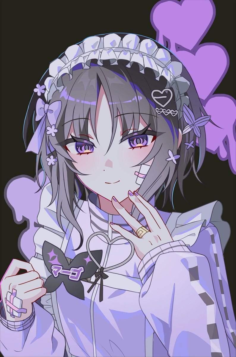 yukkya24's tweet photo. #まのさば #まのさば二次創作  
ジャージメイド🦋 https://t.co/UUzbNAw4Yr