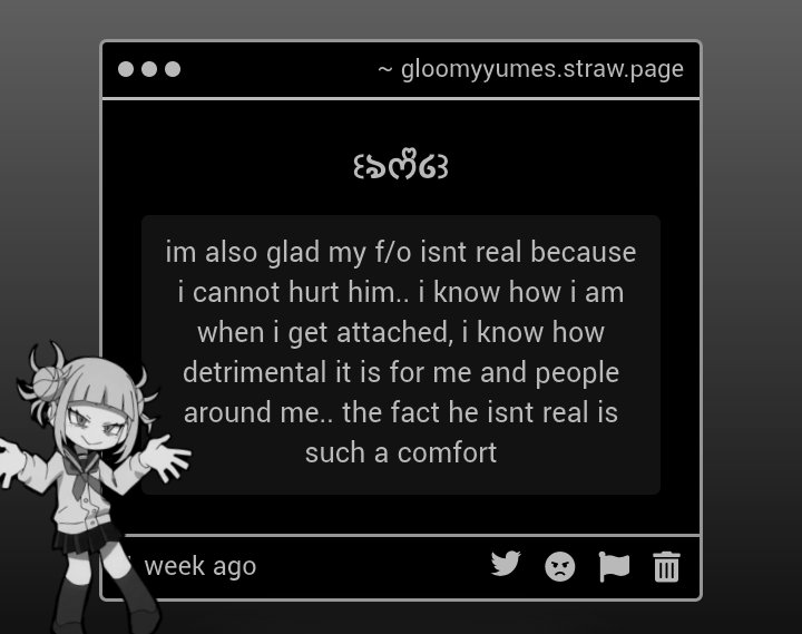 gloomyyumes's tweet photo. ⸺       𝜗💬            gimmick           𖹭 https://t.co/SgINlfodon
