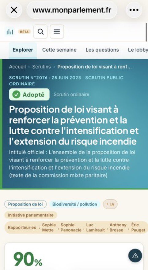EddySardou's tweet photo. Bonjour,
Nous sommes le 4 août et LFI a voté contre la loi visant à renforcer la prévention et la lutte contre les incendies de 2023. https://t.co/l77GNVusk3