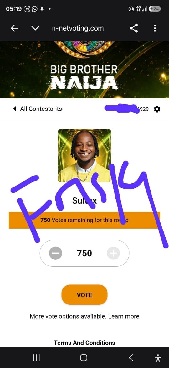 friskyblaq_'s tweet photo. I wish Sultex⭐️ the very best on Sunday 

Vote Sultex
 #BBNaija #BBNaijaS11 https://t.co/mklFgWg0p6