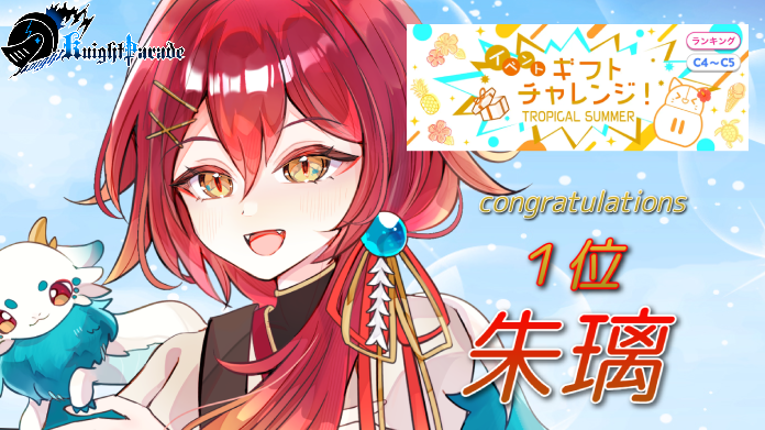 knightparade55's tweet photo. ◤ ̄ ̄ ̄ ̄ ̄ ̄ ̄ ̄ ̄ ̄
イベント入賞情報
__________◢
🎉congratulation!🎉
朱璃(@SyURI60_09)が
イベントギフトチャレンジ!-TROPICAL SUMMER-に参戦
応援頂き有難うございました!
今後の活躍も是非見守ってください!
#IRIAMライバーをみつけだせ https://t.co/le0gVGmZnq
