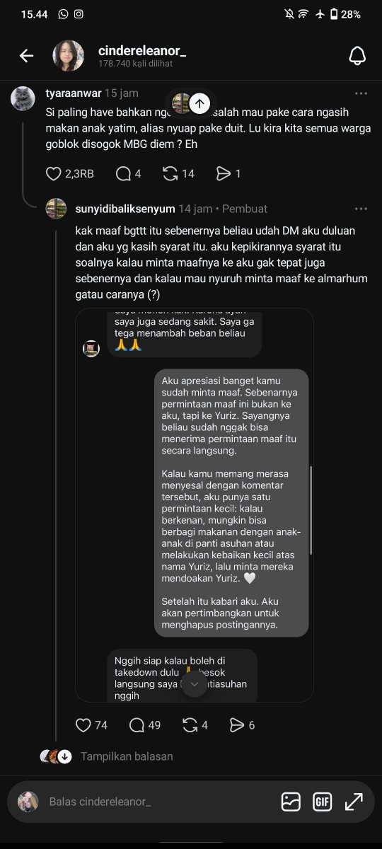 ecamatcha's tweet photo. @celleoreo Nihh orangnya sendiri yg jelasin, jadi hatihati yaaa kalo repost2 jangan sembarangan juga, apalagi kalo cuma numpang viral dan banyak yg komen, jatuhnya fitnah dan jadi dosa jariyah looo https://t.co/BoC1pFSON6