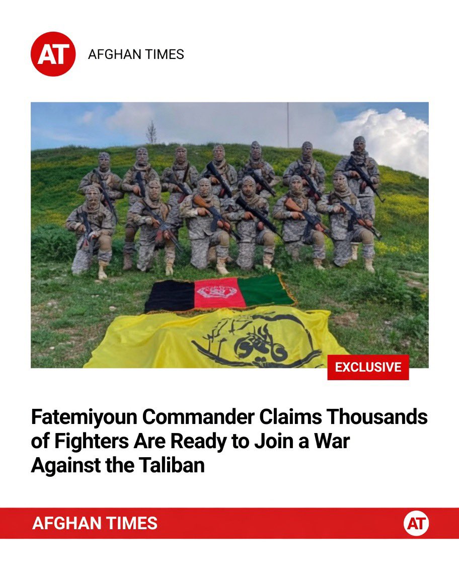 Fatemiyoun Commander Mobilizes Thousands of Fighters Against Taliban Threat