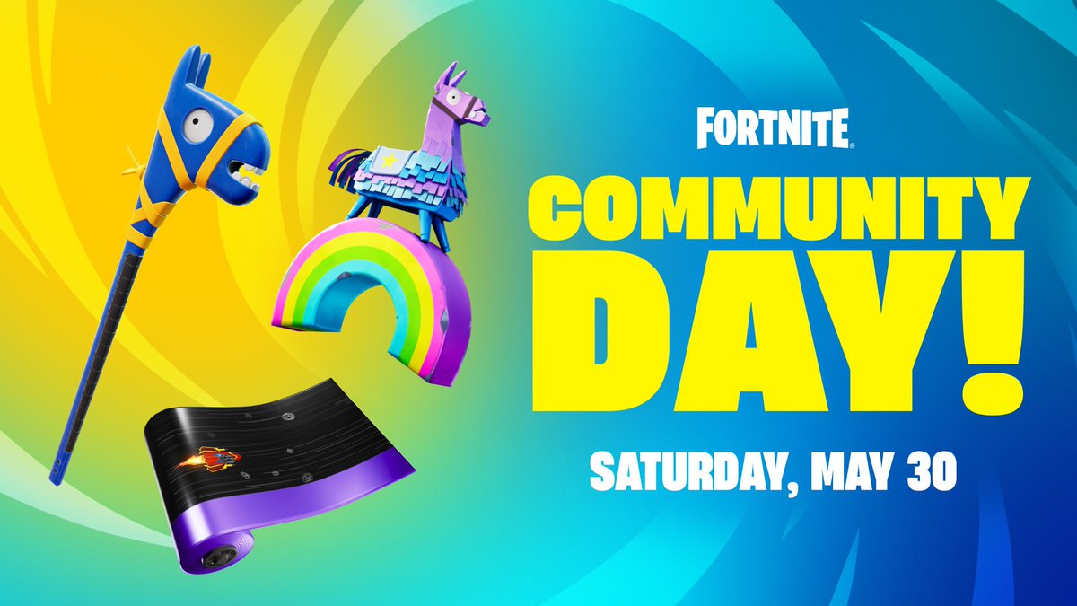 BackersGamesF's tweet photo. IT'S TIME FOR COMMUNITY DAY⁉️

Since it's the end of the season, I really hope Epic brings back #FortniteCommunityDay. It was so amazing last time.

I think there is someone who can answer this question..? @EpicTofuChris 👀 https://t.co/GGYFXLGRGs