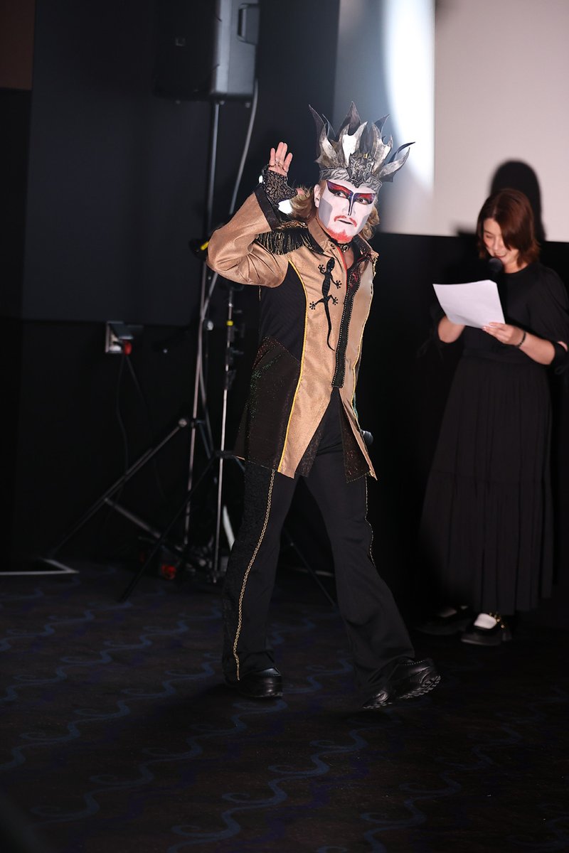 edgelinetokyo's tweet photo. デーモン閣下とダミアン浜田陛下 日比谷に光臨！『レディ・オア・ノット 2』白熱トーク https://t.co/yH01EPYzUU

原稿ロング・写真12枚
デーモン閣下によるディズニー映画という枠での考察やインターネットの力を語る
#レディ・オア・ノット2 https://t.co/P7YKHdDClD