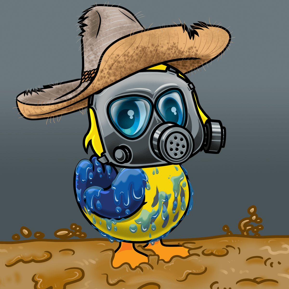zackgaskins90's tweet photo. Since I completed my Nibbles set, I had to show some love to my other favorite community in web3, @yuckyducks! I have officially adopted these three yucky waddlers!

#StayYucky https://t.co/h8lAxruWqw