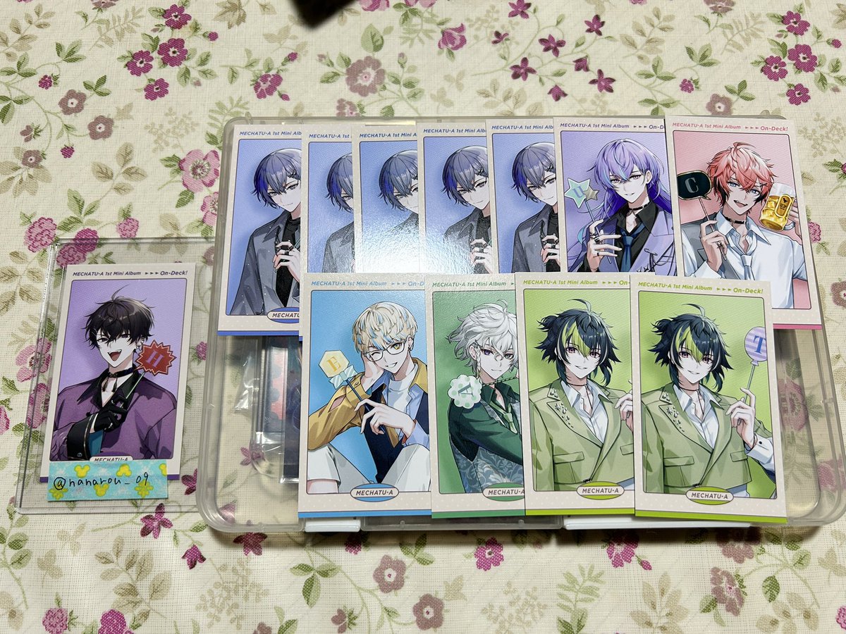nanarou_09's tweet photo. 【交換】にじさんじ MECHATU-A On-Deck! ランダムフォトカード

譲渡→写真1
求→写真2

※💛は💜含むお取引のみ
※後から全てスリーブに入れさせていただきます

郵送にてお取引希望
検索からでもお気軽にお声掛けください https://t.co/9yYpuTQujb