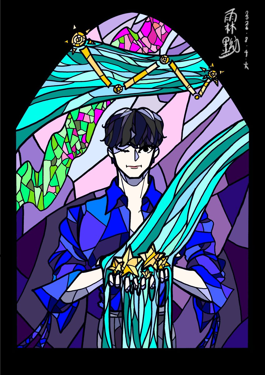 Rin_nYuu_u's tweet photo. 전속력으로 낉여온 바로 그 [다음 그림]
띠빠거나.

띠빠거나의 그 쩌는 그 의상 전부터 뭔가 되게 은하수같다고 생각한 의상이다보니 역시 메이저아르카나 17번,,,의 컨셉입니다

※타 사이트 퍼날 🚫
※개인소장은 가능
※상업/비상업 무관 승낙없는 이용 🚫 https://t.co/bHFHWptSQq