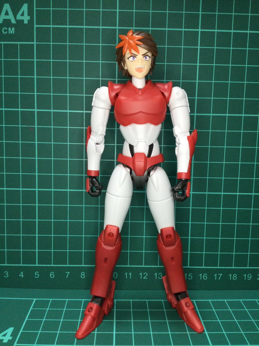 REAL_GRADE_LOVE's tweet photo. BANDAI SPIRITS(バンダイ スピリッツ) 
30MF 鎧真伝サムライトルーパー 灼熱のガイ

予想以上にカッコイイやね。
某星矢みたいに素体に装備張り付けるのかと思ったら
大胆にも胴体完全付け替えとはね

#30MF
#鎧真伝サムライトルーパー
#灼熱のガイ

青い人は出てるらしいけどコレ全員揃うのかしら？ https://t.co/BftDkX3Peg