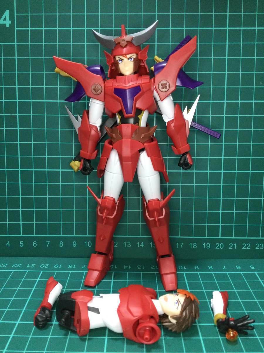 REAL_GRADE_LOVE's tweet photo. BANDAI SPIRITS(バンダイ スピリッツ) 
30MF 鎧真伝サムライトルーパー 灼熱のガイ

予想以上にカッコイイやね。
某星矢みたいに素体に装備張り付けるのかと思ったら
大胆にも胴体完全付け替えとはね

#30MF
#鎧真伝サムライトルーパー
#灼熱のガイ

青い人は出てるらしいけどコレ全員揃うのかしら？ https://t.co/BftDkX3Peg