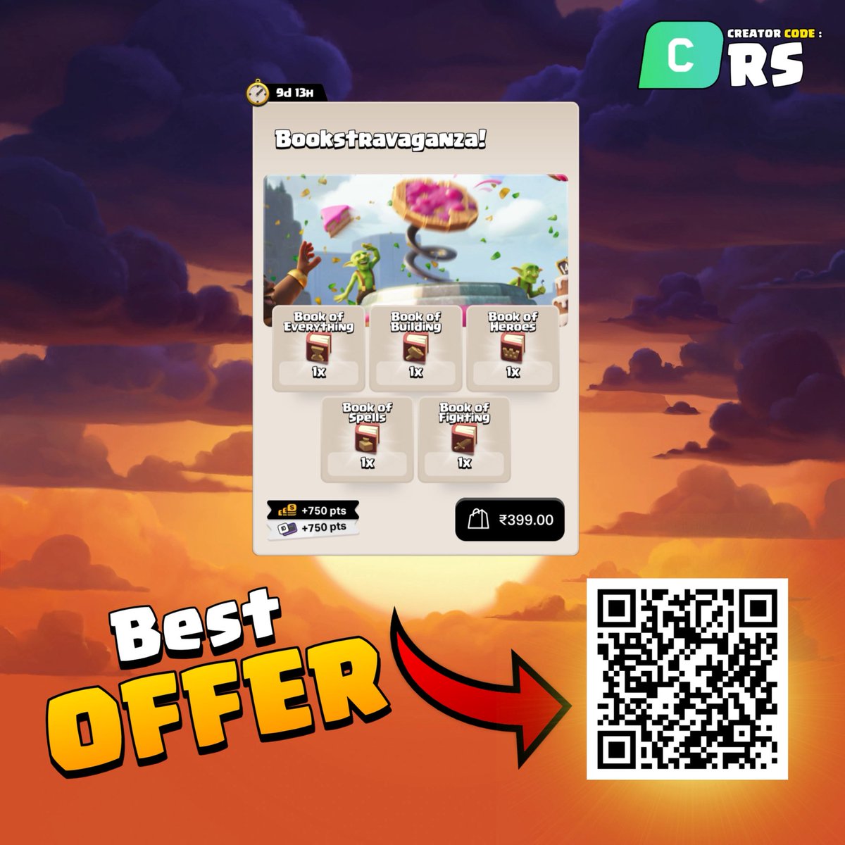 RsClash's tweet photo. Day 2 of clashiversary quests is now available. 
Task - clear 7 obstacles 
Rewards - 1 clan castle cake 

Check your progress here - https://t.co/GsesLWHmrE

#ClashofClans https://t.co/Fbo7gxHlwh