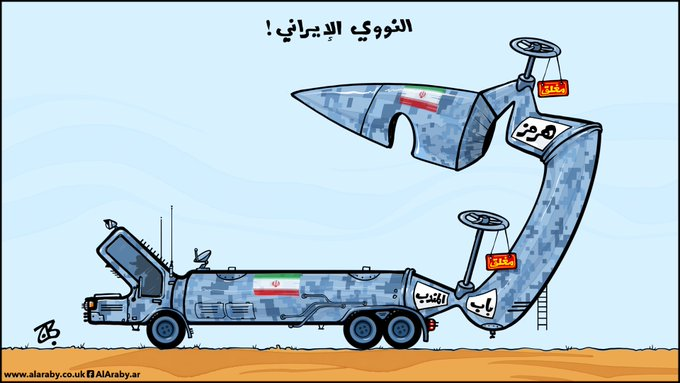 YZaatreh's tweet photo. خلاصة مثيرة متكرّرة لنتيجة حرب "الأحمق" على إيران..

"إيران عثرت على "سلاح أقوى من القنبلة النووية".. وهو فعال".

العنوان أعلاه ليس هامشيا، فهو لتحليل بقلم توم أوكونور، نائب نائب رئيس التحرير لشؤون الأمن القومي والسياسة الخارجية في مجلة "نيوزويك" الأمريكية العريقة.

العنوان يكفي من دون التفاصيل التي أوردها الكاتب، والتي باتت معروفة للأوساط السياسية، وإن كان تكرارها في الدوائر الأمريكية يسبّب صداعا لـ"الأحمق الثرثار"، وأيضا للصهاينة الذين يُتّهم صاحبهم في تل أبيب بأنه هو من ورّط ساكن البيت الأبيض في مغامرة الحرب.

خاض الأول المغامرة لأجل تصفية قضية فلسطين وصهْينة المنطقة، وأقنع بها الثاني بوصفها محطّة لاستعادة عظمة أمريكا وقطع الطريق على الصعود الصيني، فكانت النتيجة التي يتابعها العالم راهنا وسيبقى يتابعها لوقت طويل كما يبدو.
