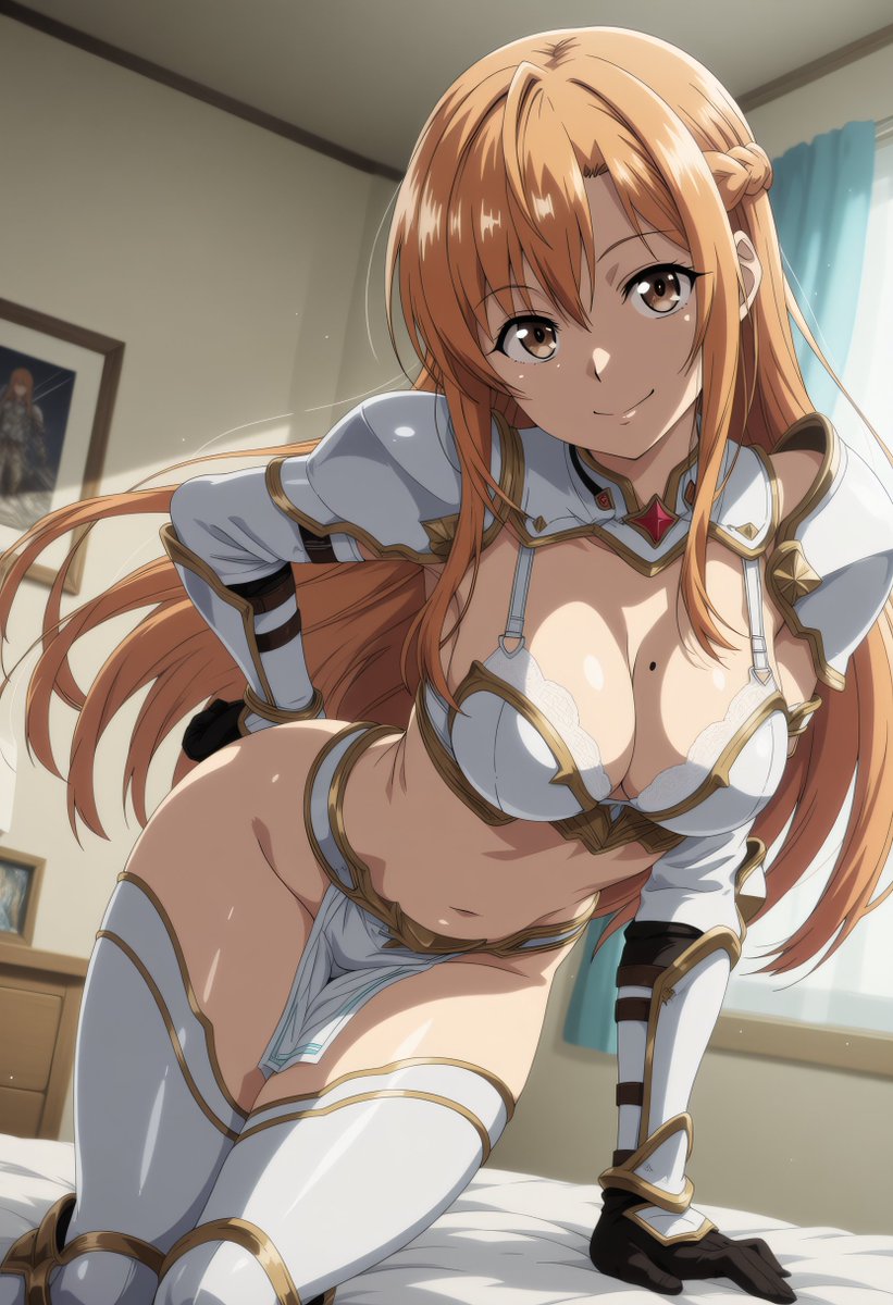 HexoSFW's tweet photo. Yuuki Asuna (Sword Art Online) - SFW https://t.co/dKaQJXG86s