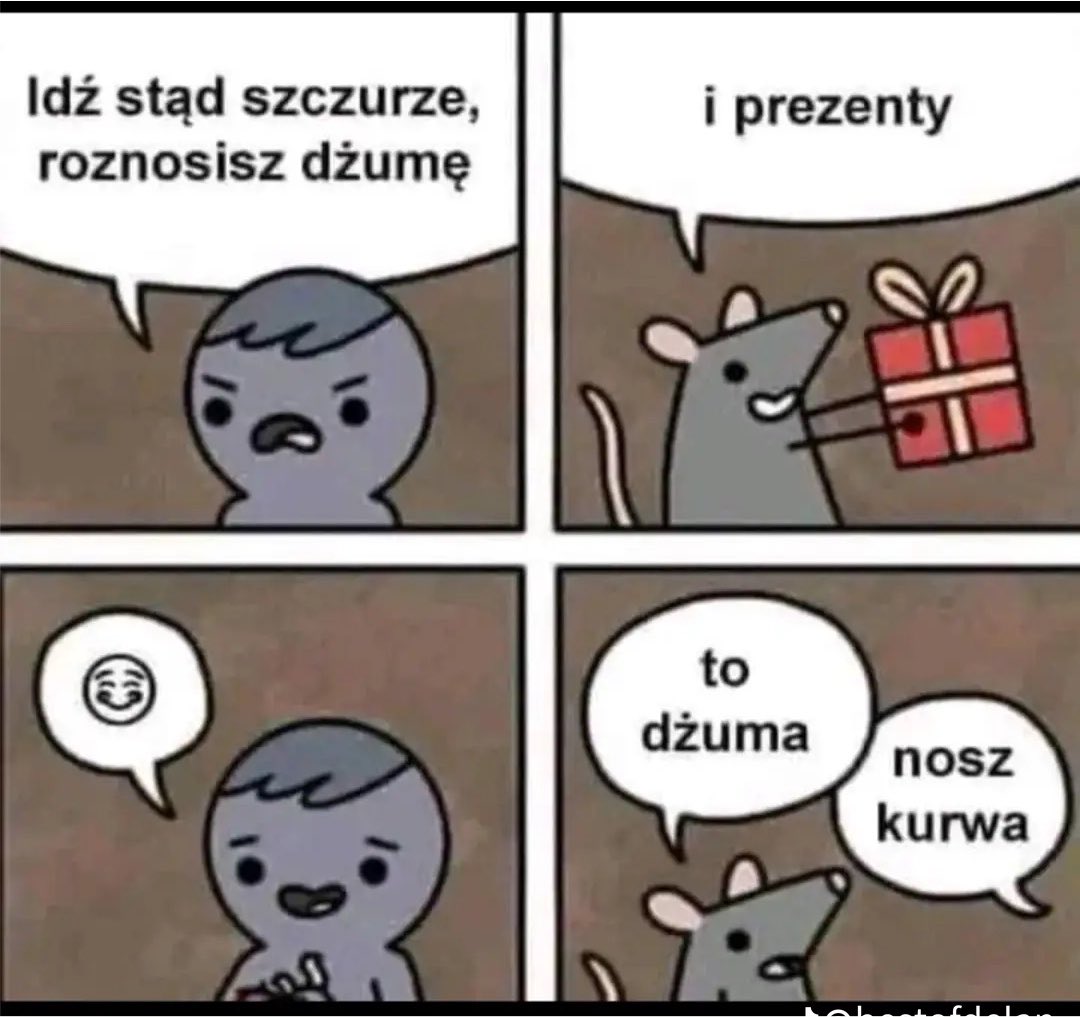 zanano12's tweet photo. Podstępny szczurwysyn https://t.co/KCfLs957fd