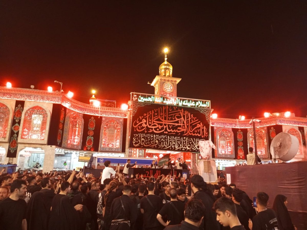 Rabab_krecht_1's tweet photo. صباحكم نور من مقام الحسين الشهيد 

اللهم صل على محمد وال محمد 
وبحق الحسين المذبوح 

يا من إذا تضايقت الأمور فتح لها بابا لم تذهب إليه الأوهام، صل على محمد وال محمد وافتح لأموري المتضايقة بابآ لم يذهب إليه وهم، يا ارحم الراحمين https://t.co/6KM0qZwtGz