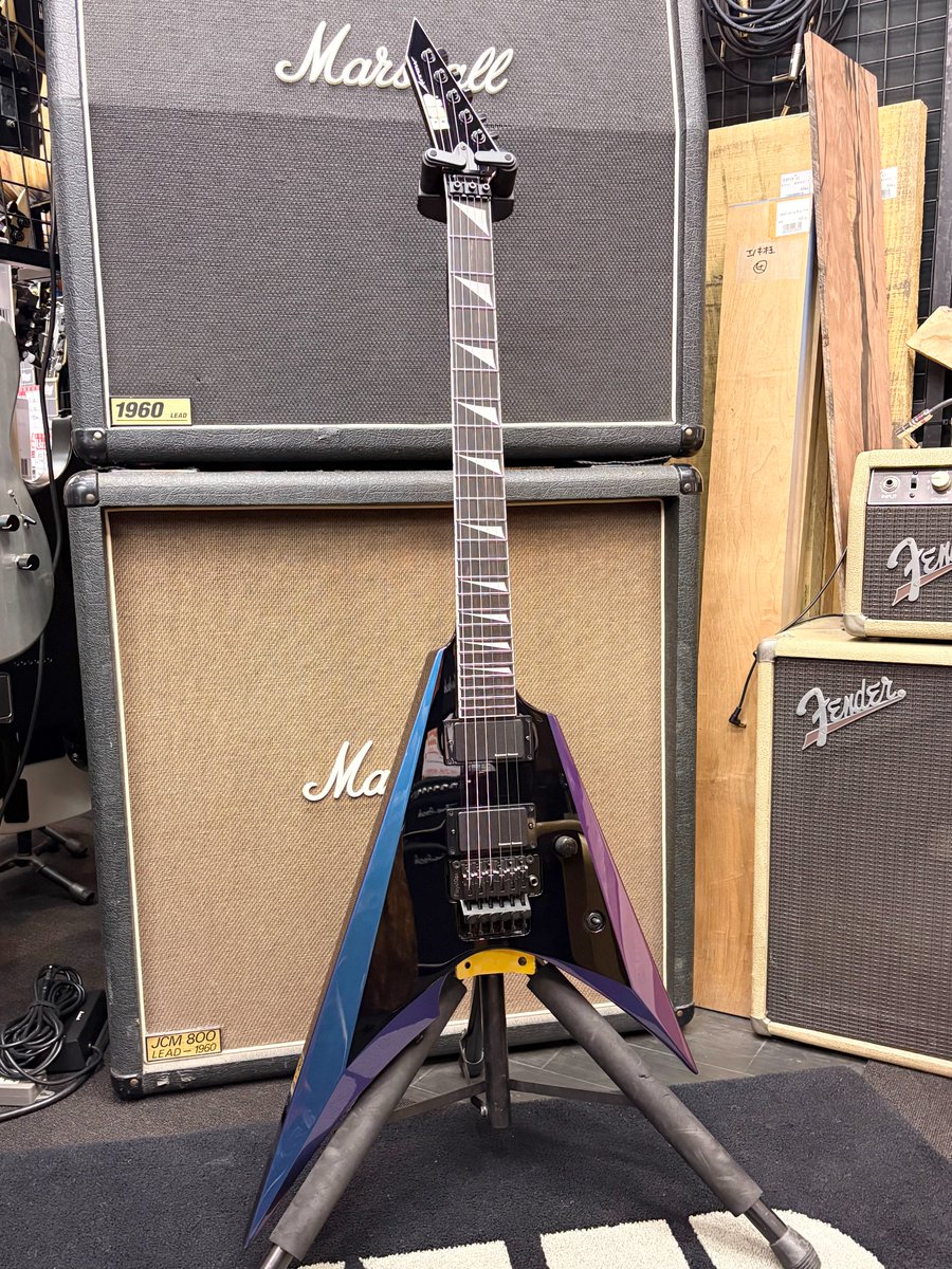ESP ARROW FR / Black w/ANDROMEDA #ESP渋谷 #ESP #ESPGuitar