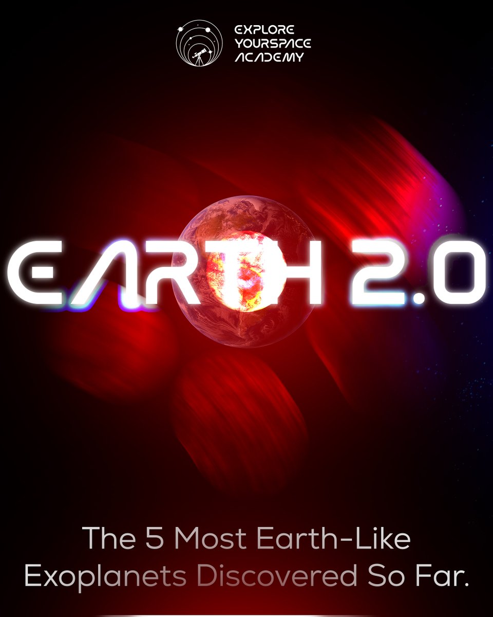ExploreYSpace's tweet photo. Is there an Earth 2.0? 🌌 We've found 5,500+ exoplanets, and a few rocky worlds sit right in the habitable "Goldilocks" zone! 🪐 From Kepler-452b to Proxima Centauri b, which would you visit first? 👇

Follow Explore Your Space Academy! 🚀
 #Exoplanets #EarthTwo #Astronomy https://t.co/mV55zmTZV7