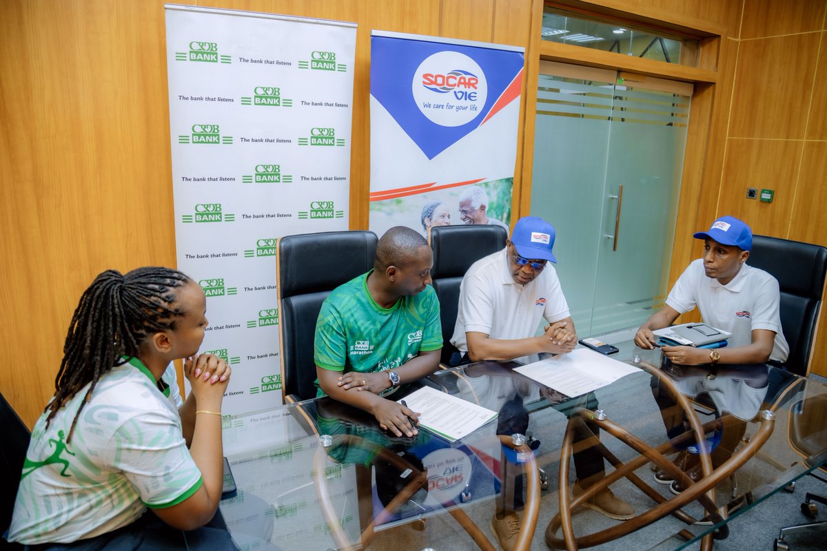 IrisNews_'s tweet photo. 🏃‍♂️🤝 La SOCAR Vie rejoint le #CRDBMarathon2026 comme Sponsor Argent

✍🏽 La convention de partenariat a été signée entre la @CRDBbankBurundi et la #SOCAR Vie, à quelques jours de l'événement prévu le 9 août sous le thème : « Un pas, de l'eau pour tous ».

🛡️ Au-delà de son appui financier, la SOCAR Vie assurera une couverture d'assurance accident à l'ensemble des participants sur tout le parcours du marathon.

🚰 À travers ce partenariat, les deux institutions réaffirment leur engagement en faveur du sport, de la sécurité des coureurs et de la collecte de fonds destinée à améliorer l'accès à l'eau potable.

📢 La CRDB Bank Burundi appelle également d'autres entreprises et organisations à rejoindre cette initiative solidaire.

#CRDBMarathon #CRDBBankBurundi #Burundi #IrisNews