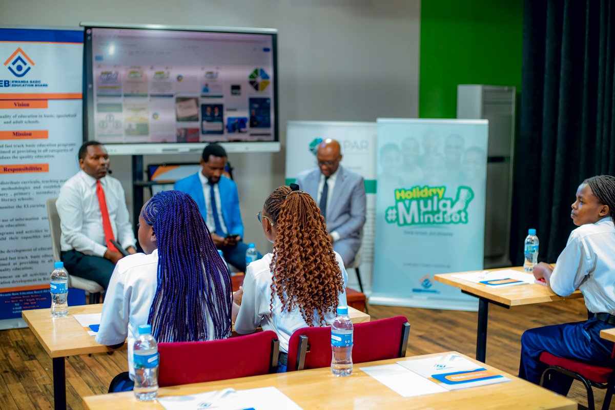 I_CPAR's tweet photo. #HolidayMuLaMindset #EditionII
We're LIVE!
A big start to an exciting journey as Dr. @mbanelson, Director General of @REBRwanda, and CPA @WTwishime, Director of Education Development Services at ICPAR, officially kick off Edition II.
The best part?
You're not too late.
Catch the live now!
https://t.co/LEyTCLqaOi