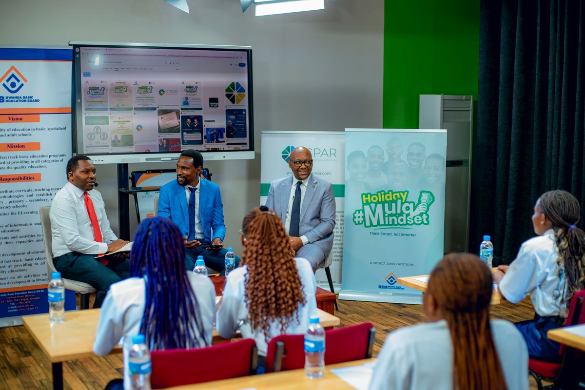 I_CPAR's tweet photo. #HolidayMuLaMindset #EditionII
We're LIVE!
A big start to an exciting journey as Dr. @mbanelson, Director General of @REBRwanda, and CPA @WTwishime, Director of Education Development Services at ICPAR, officially kick off Edition II.
The best part?
You're not too late.
Catch the live now!
https://t.co/LEyTCLqaOi
