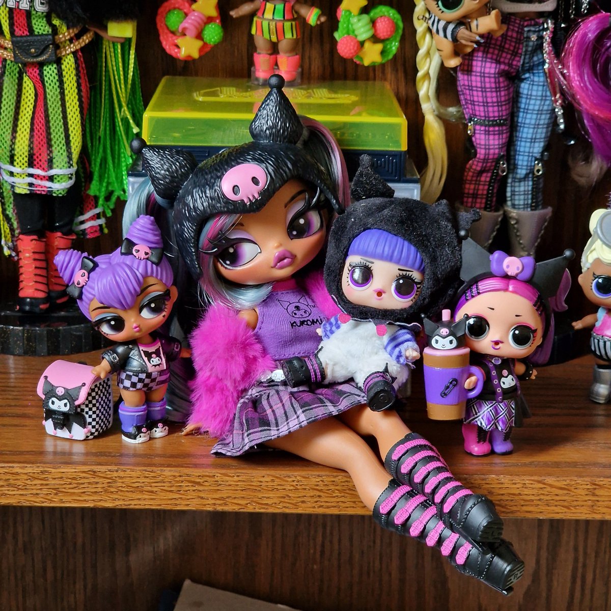 MissChrystyle's tweet photo. Haus of Kuromi 💀✨️ #dolltwt https://t.co/tgROh55X0G