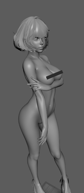 nerog_ydw's tweet photo. Some progress on the character models, along with an idle pose test for KyriA.😊

#gamedev #indiedev #XenobelleKyriA
#adultgame #ero #lewdgames https://t.co/9076YV7yTD